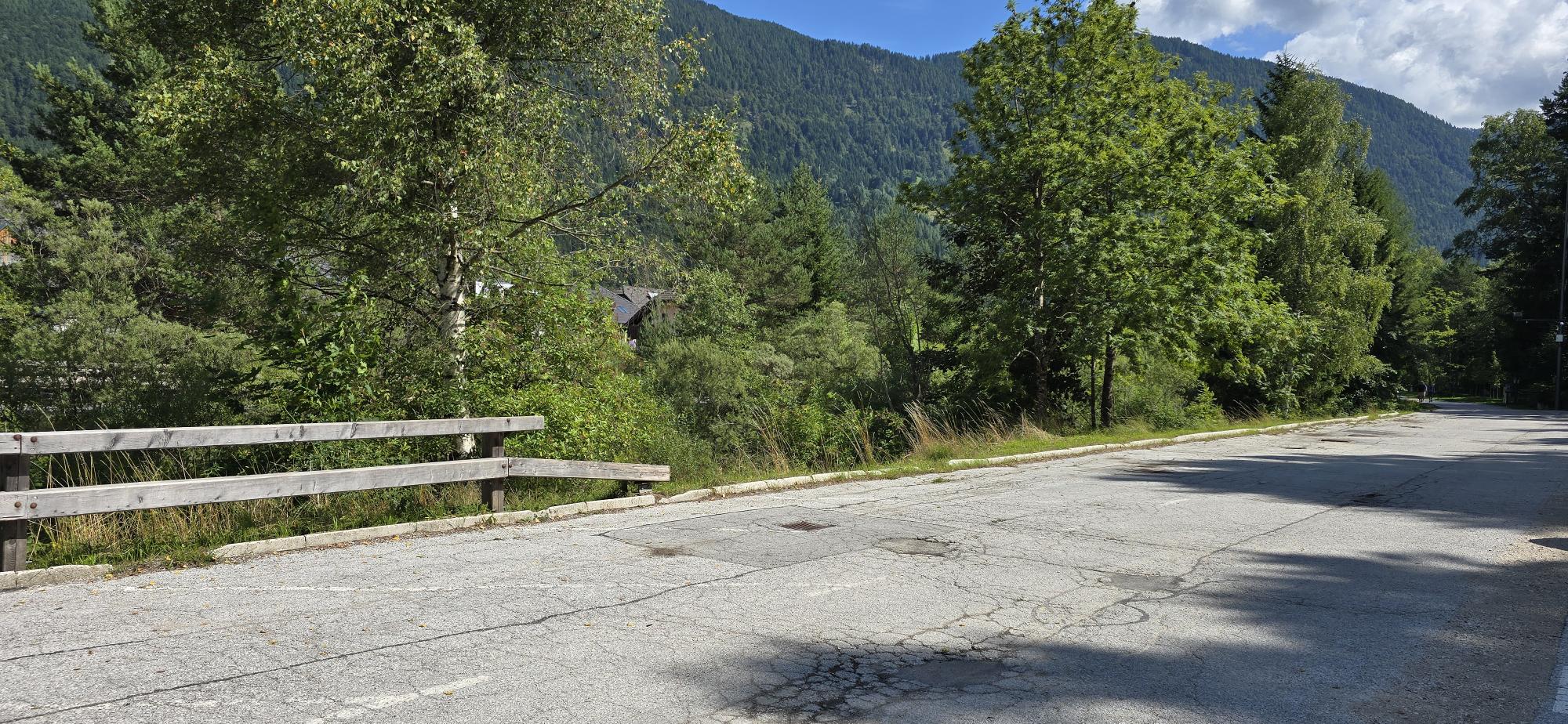 Cesta pri PZA trebež v KG-obnova